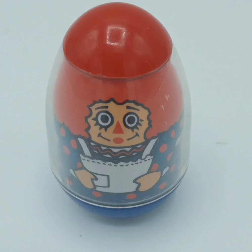 Vintage Raggedy Ann Weeble Wobble 1977 Bobbs Merrill Co